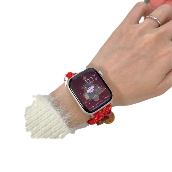 Christmas Plush Bracelet Autumn And Winter Atmosphere Strap - Image 6