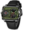 Quartz Electronic Dual Display Multi-function Square - Image 4