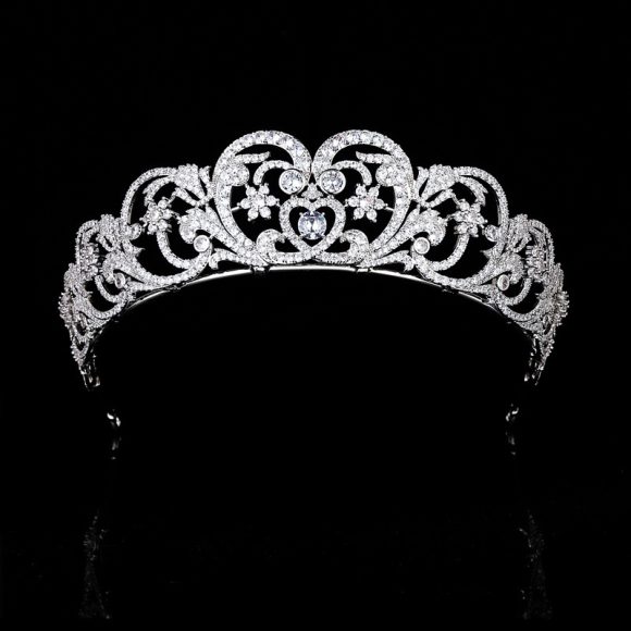 Crown Bridal Wedding Zircon Stone Jewelry Wedding Accessories - Image 5