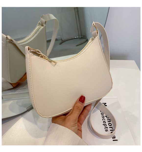 Women's Retro Portable Shoulder Underarm Bag Handbag - Image 5