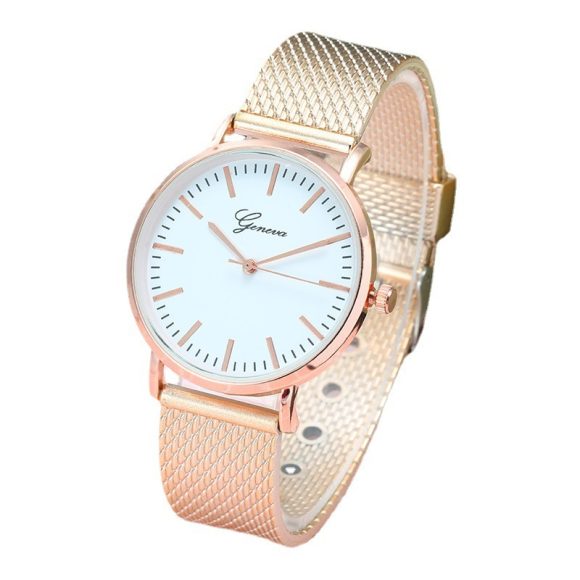 Geneva Watch Dial Plate Mesh Belt Female Minimalist Thin - Image 7