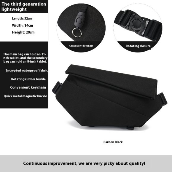 Crossbody Multifunctional Sports Fitness Chest Bag - Image 10