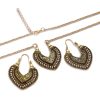Colored Rope Winding Earrings Necklace Two-piece Set - Image 6