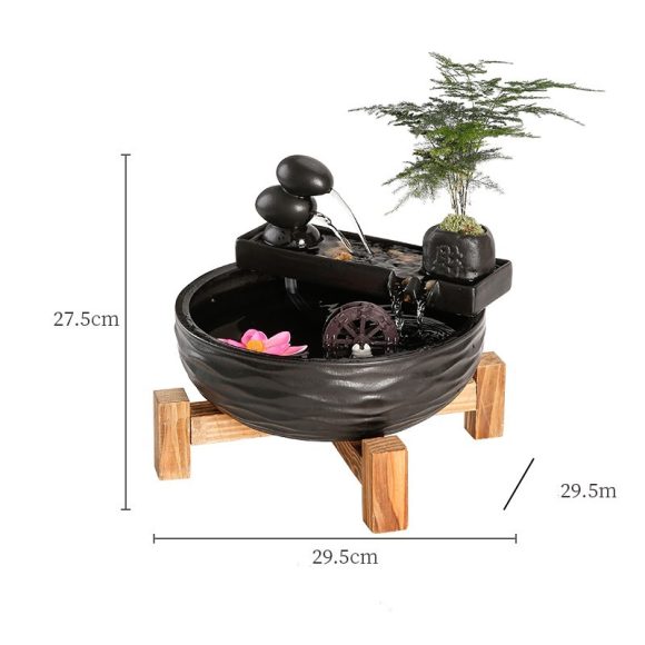 Office Desktop Water Fountain Decoration - Image 7