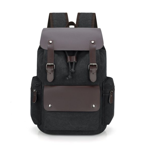 Drawstring Backpack Retro Canvas Personality - Image 5