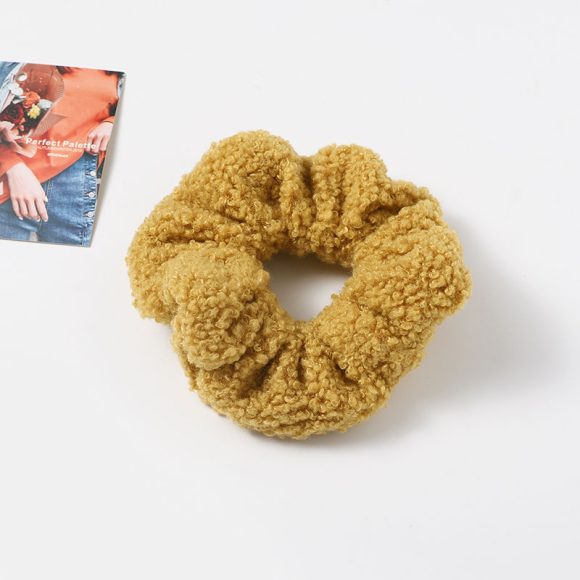 Autumn And Winter Plush Large Intestine Hair Ring Internet Celebrity Lamb Hair Ring Korean Style Simple Hair Accessories - Image 4