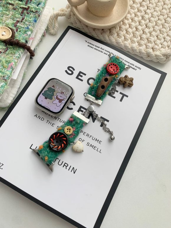 Christmas Plush Bracelet Autumn And Winter Atmosphere Strap - Image 7