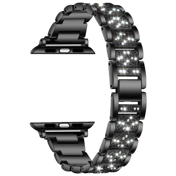 Jewelry Chain Strap For A Pple Watch Band Ultra 49mm 40mm 44mm 42mm 38mm Bracelet Diamond Wrist IWatch Band SE 6 7 8 9 45MM 41MM - Image 5