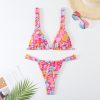Women's Printed Multi-color Bikini Swimsuit - Image 6
