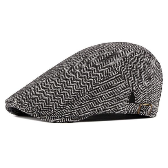 Autumn And Winter Woolen Mens And Womens Beret Caps - Image 3