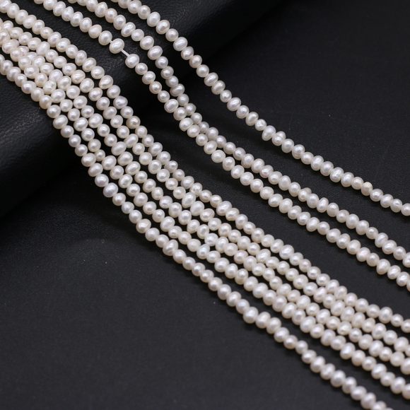 Natural Freshwater Pearl Nearly Circular 3A Punch - Image 4