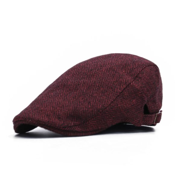 Autumn And Winter Woolen Mens And Womens Beret Caps - Image 7