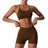 Seamless Beauty Back Yoga Clothes Running Quick-drying Tight Sports Fitness Clothes Suit Women - Image 9