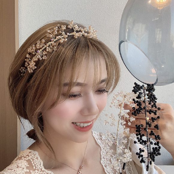 Versatile And Elegant Going Out Headdress Hair Accessories Temperament Retro Bridal Headband - Image 6