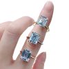Artificial Diamond Ring High Carbon Diamond Simulation Bracelet - Image 2