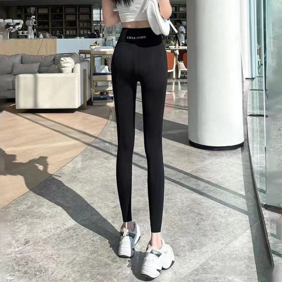 Fleece Thickened Leggings Winter -20 To 5 Shark Pants For Women High Waist Tight Skinny Tummy Control Buttocks Slimming Yoga Pants - Image 10