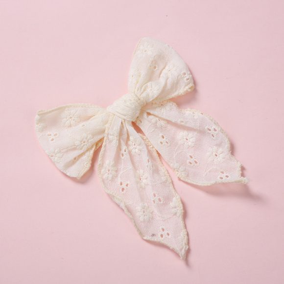 One Word Clip Color Cotton Baby Girl Hairpin - Image 6