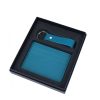 Genuine Leather Creative Leather Keychain Certificate Card Holder - Image 2