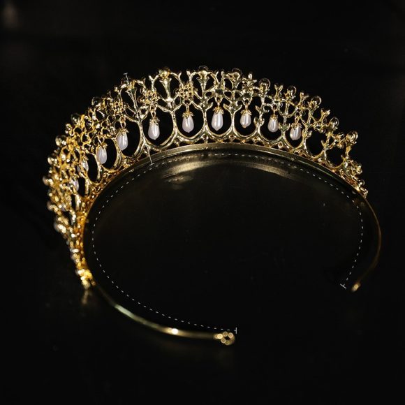 Pearl Diamond Electric Galvanized Alloy Exquisite Bride - Image 3