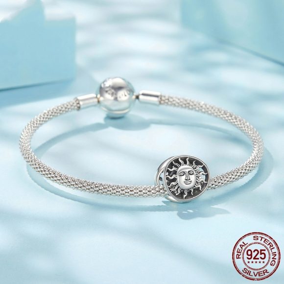 Hollow Apollo Guard Beaded S925 Sterling Silver - Image 2
