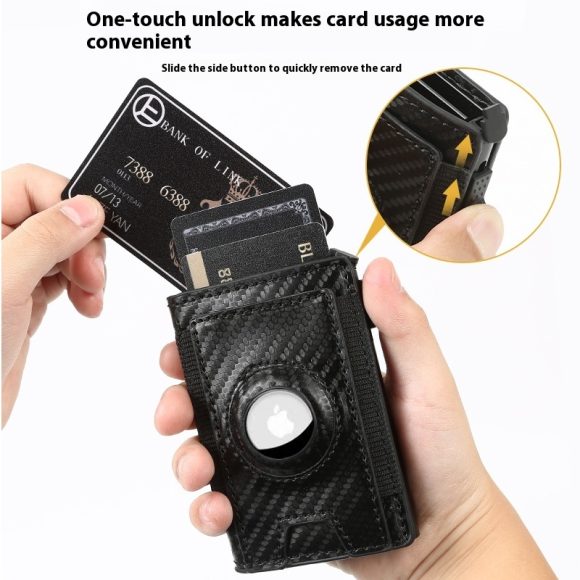 Automatic Pop-up Anti-theft Business Card Holder