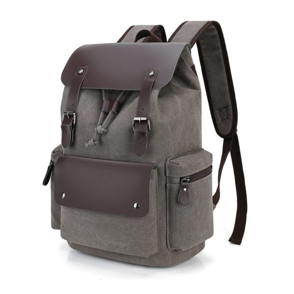 Drawstring Backpack Retro Canvas Personality - Image 3