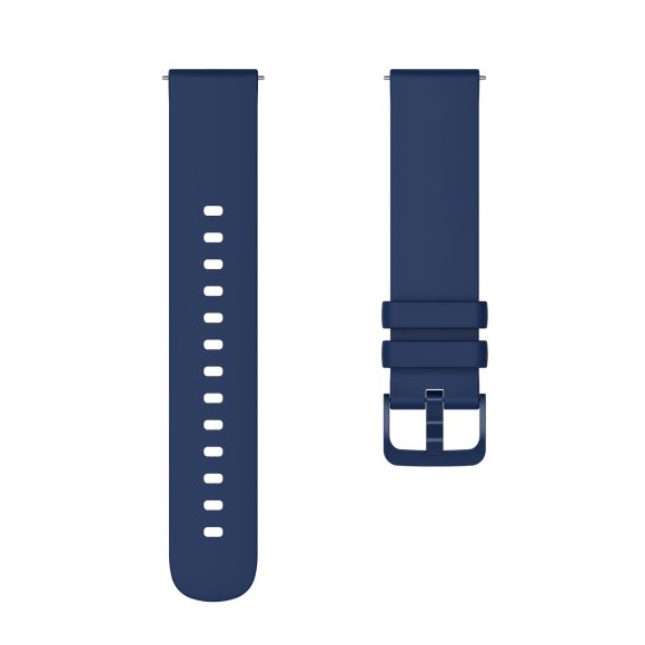 Flat Same Color Buckle Universal Silicone Strap - Image 5
