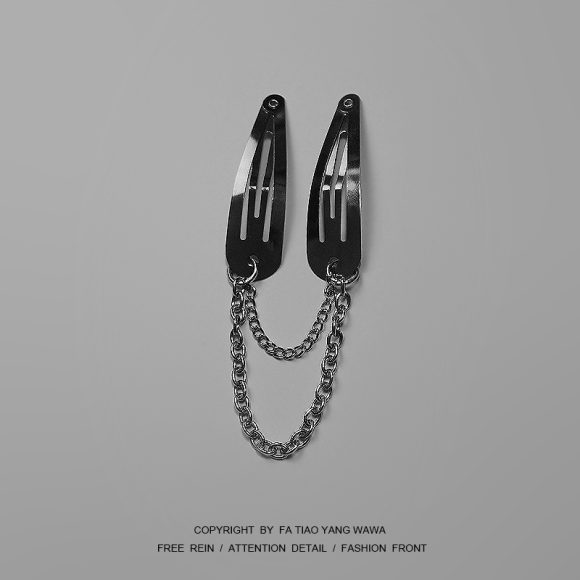 Clockwork Home Chain Dark Hairpin Black Hairpin Chain - Image 2
