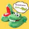 Animal Slippers Dancing Spoof Dinosaur Cotton Shoes Sand Carving