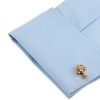 Earthy Gold Scale Balance Cufflinks - Image 4