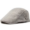 Men's Breathable Retro Casual Cotton And Linen Beret - Image 3