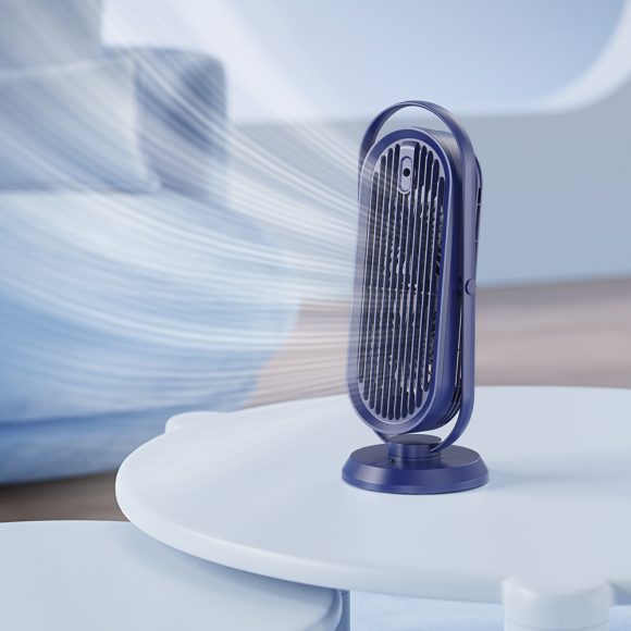 Shaking Head Spray Desktop Office USB Tower Fan Household Large Wind Humidifier Fan - Image 5