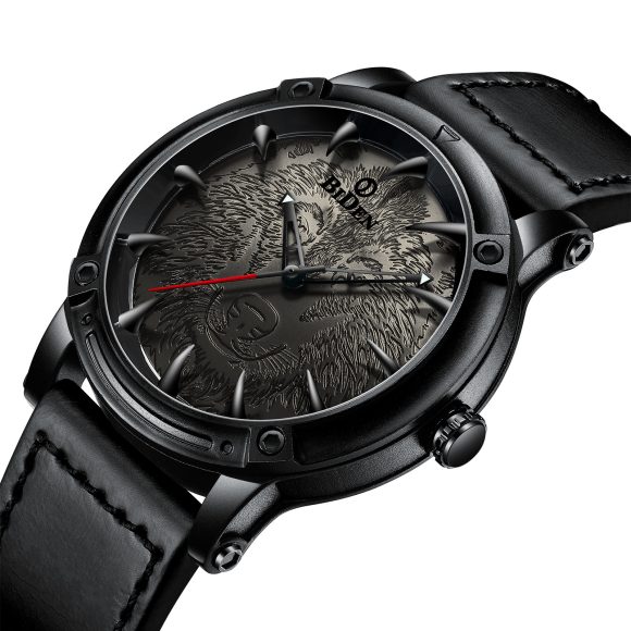 Men's Solid Color Casual Belt Quartz Watch - Image 7