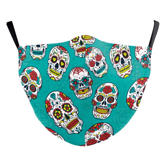 Wansheng Digital Printing Face Animal Tiger Ear Hanging Double-layer Mask - Image 3