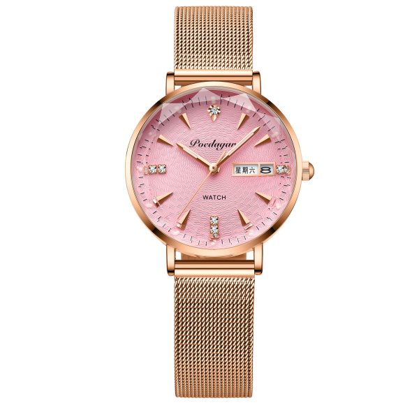 Women's Watch Double Calendar Quartz - Image 7