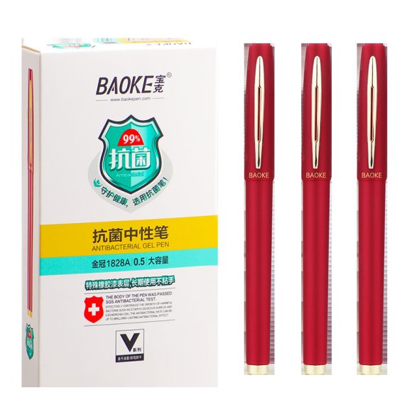 Baoke Antibacterial Water-based Sign Pen Large Capacity Stationery - Image 7