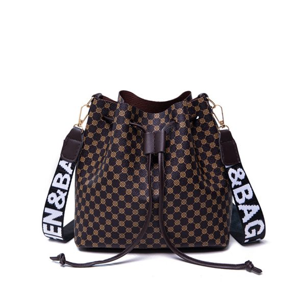 Printed Bucket Bag Female Fashion Ladies Large-capacity Crossbody Bag - Image 5