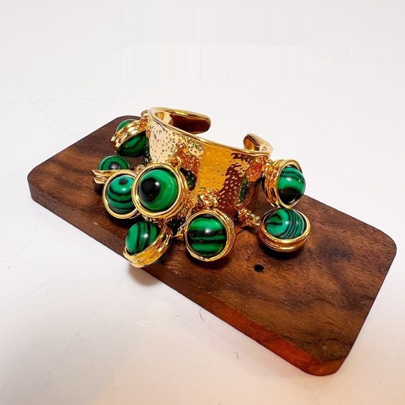 Malachite Bracelet Retro Minority Design - Image 4