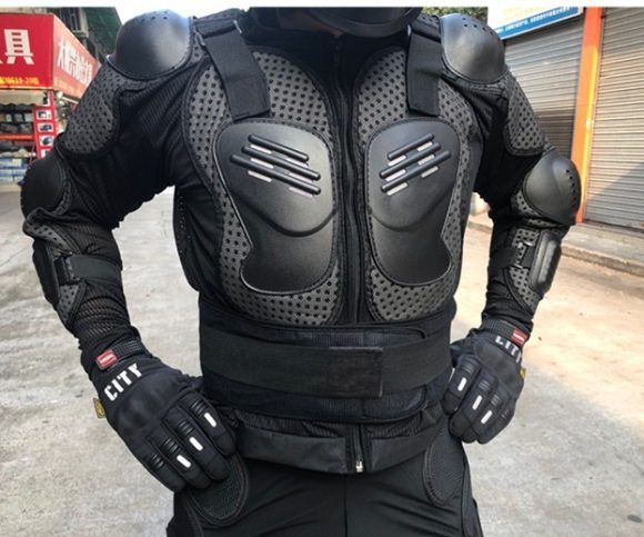 Motorcycle Riding Fall Protection Armor Jacket - Image 5
