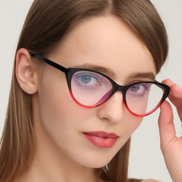 Fashion Cat Eye Glasses Frame Retro Trendy Artistic