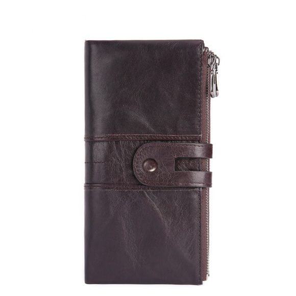 Retro Women's Leather Wallet Fashion Rfid Long Wallet - Image 8