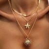Exaggerated Face Sun Alloy Ring Suit Vacation Beach Geometric Adjustable Ring