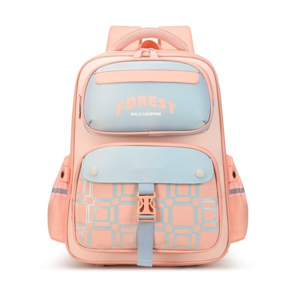 Burden-reducing Primary School Student Waterproof Schoolbag - Image 3