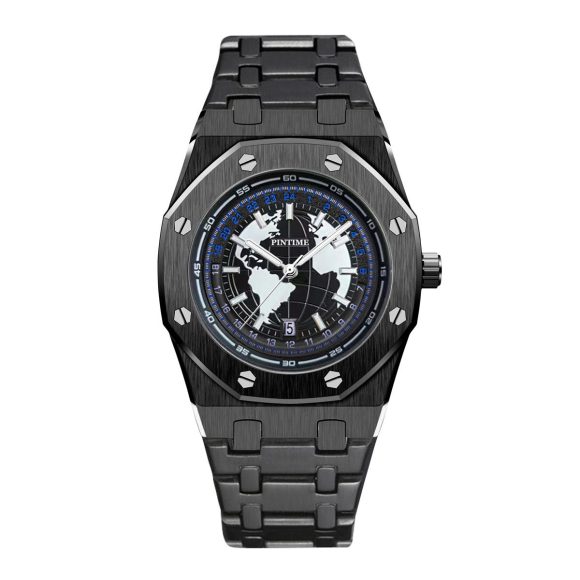 Men's Watch Waterproof Luminous Steel Strap Quartz - Image 4