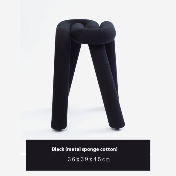 Nordic Minimalist Shaped Creative Bent Chair - Image 3