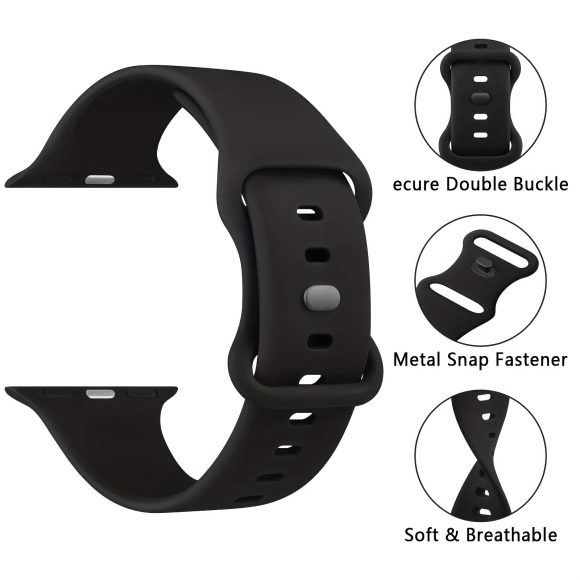 15-pack Soft Silicone Band Compatible With I Watch Strap Waterproof Sports IWatch Strap Replacement - Image 3