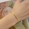 Advanced Hip Hop Cuba Metallic Titanium Steel Bracelets