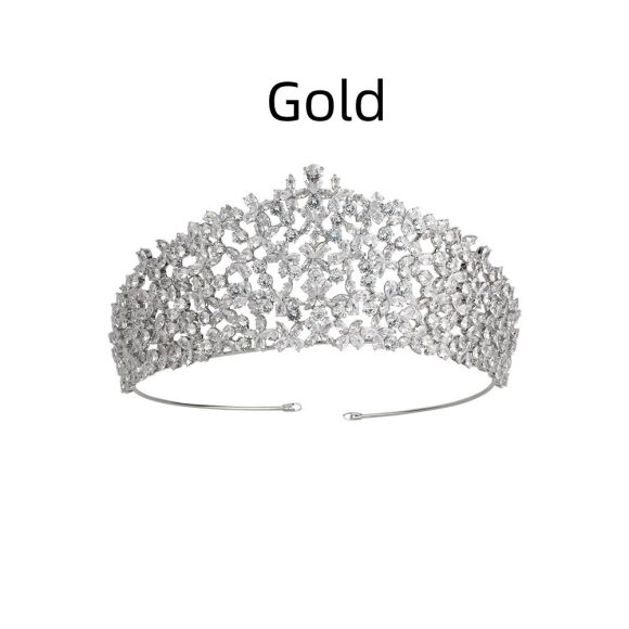 Jane Eyre Jewelry High-end Zircon Crown - Image 7