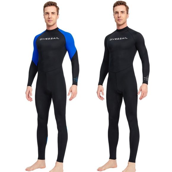 New Diving Suit Men's One-piece Thin Type Sunscreen Quick-drying Swimsuit - Image 8