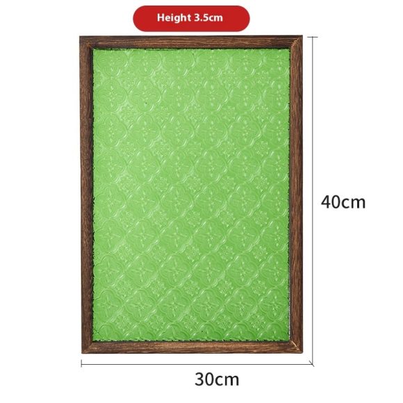 Home Fashion Personality Retro Green Begonia Tray - Image 4